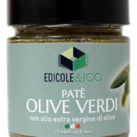 Patè di Olive Verdi con Olio Extra Vergine di Oliva